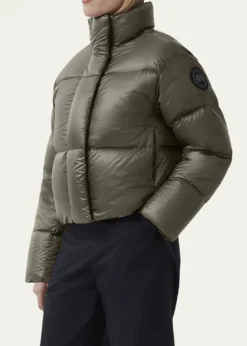 Canada GooseCypress Cropped Puffer Black Label