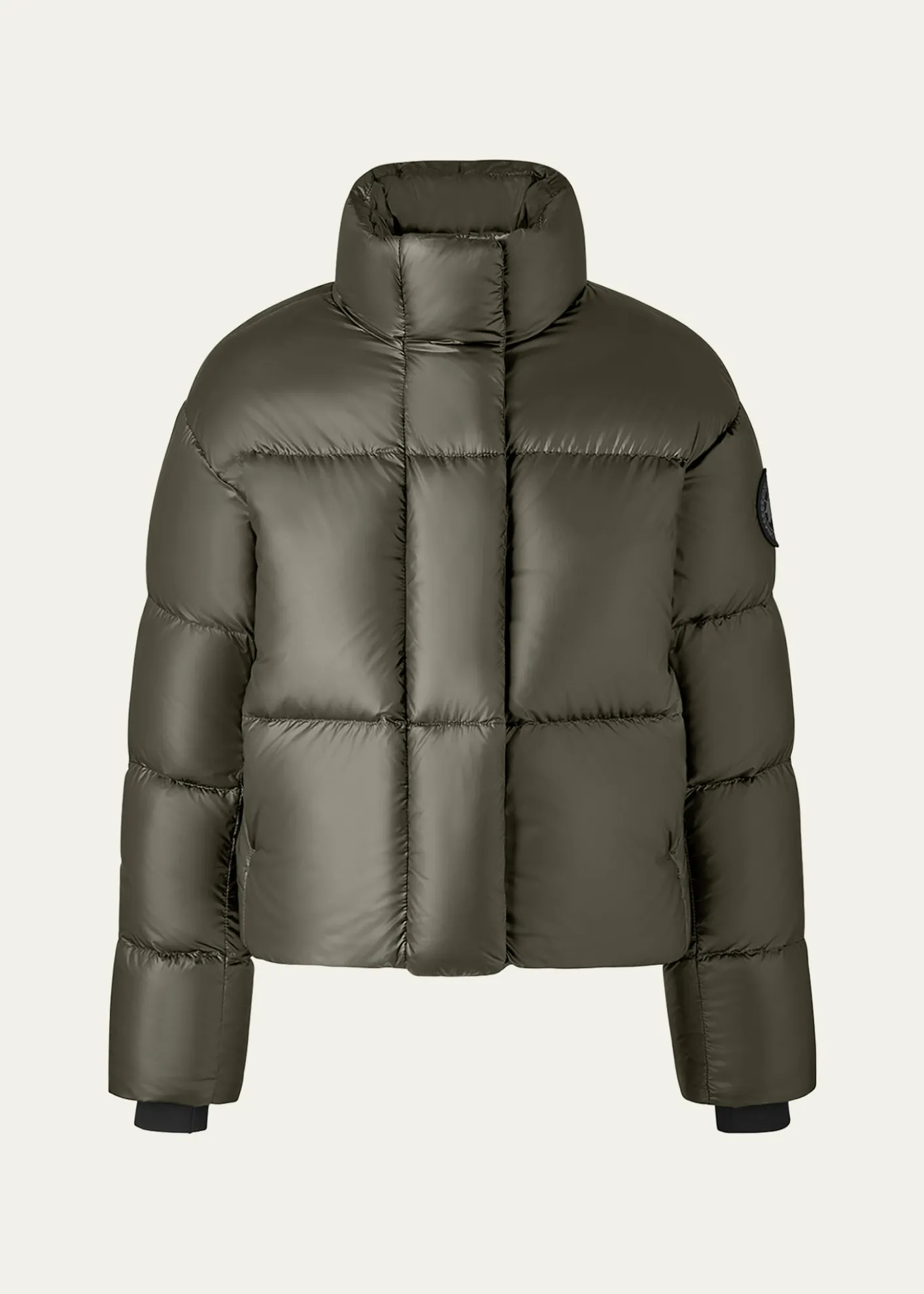 Canada GooseCypress Cropped Puffer Black Label