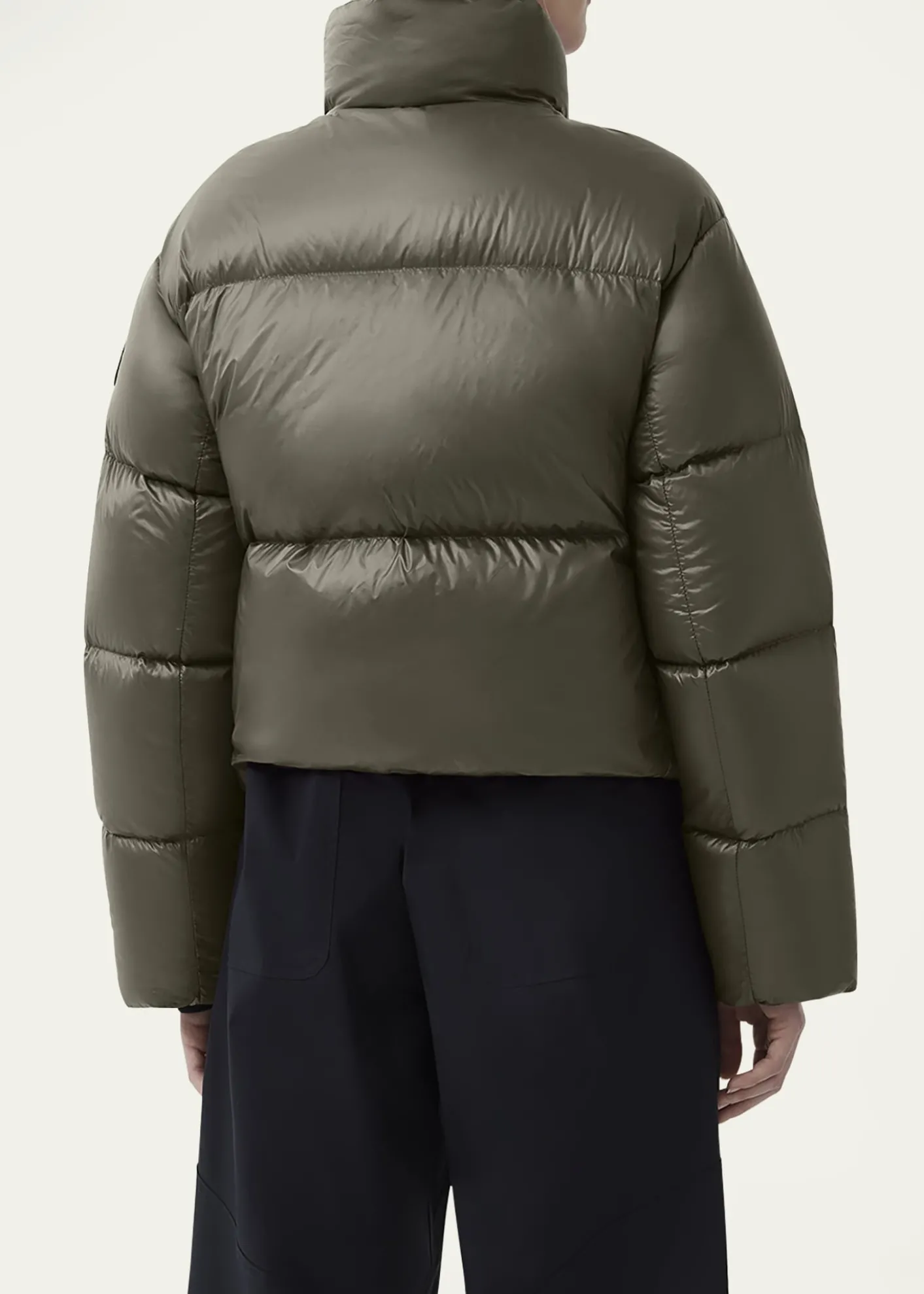 Canada GooseCypress Cropped Puffer Black Label