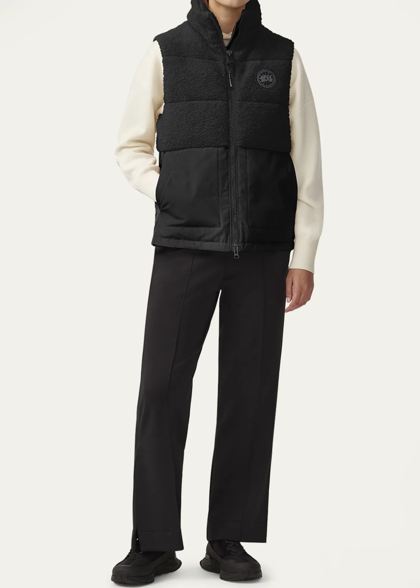 Canada GooseElora Fleece Black Label Vest
