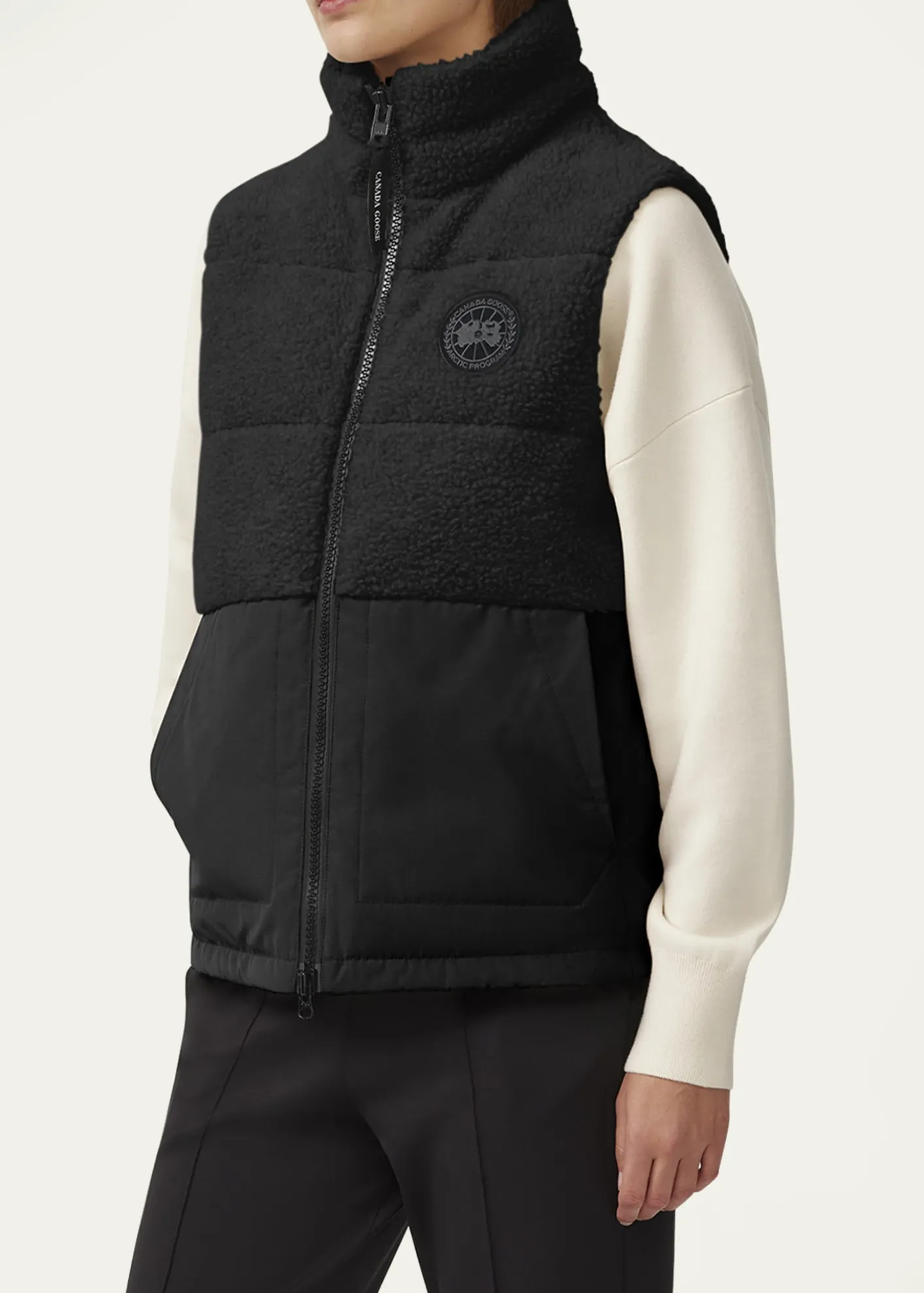 Canada GooseElora Fleece Black Label Vest