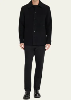 Canada GooseMen's Atkinson Snap-Front Shirt Jacket