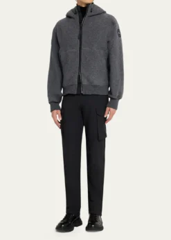 Canada GooseMen's Chilliwack Fleece Hooded Bomber Jacket