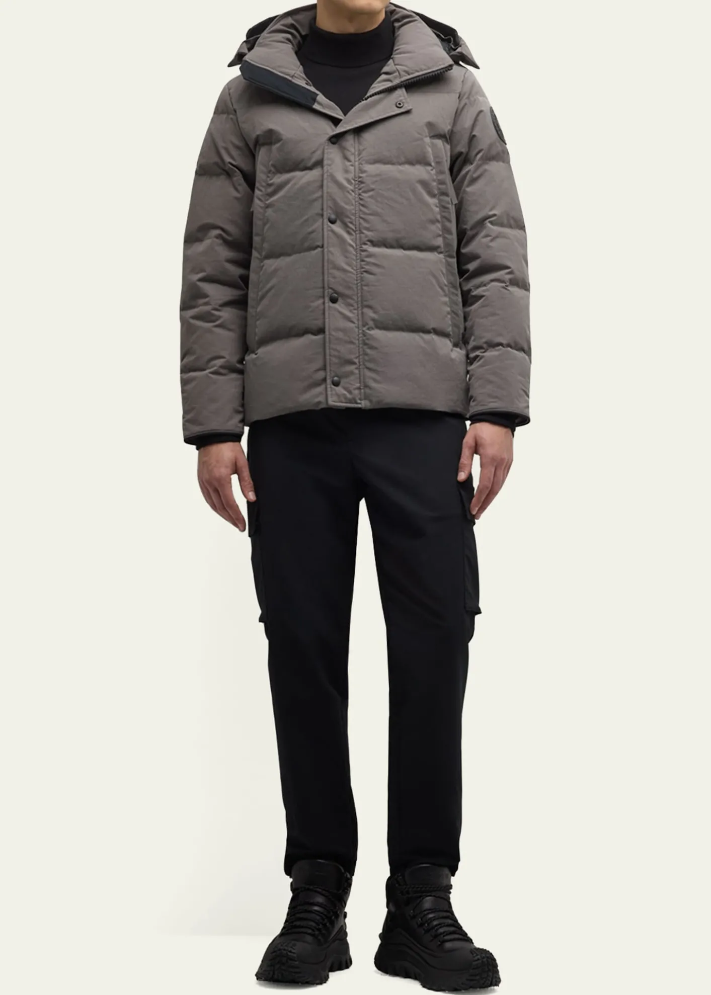 Canada GooseMen's Coated Wyndham Black Label Parka