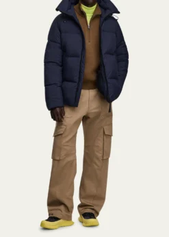 Canada GooseMen's Crofton Matte Nylon Hooded Puffer Jacket