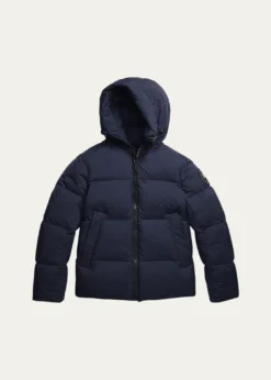 Canada GooseMen's Crofton Matte Nylon Hooded Puffer Jacket