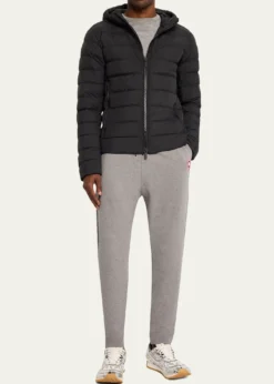 Canada GooseMen's Crofton Packable Quilted Matte Ripstop Hoodie