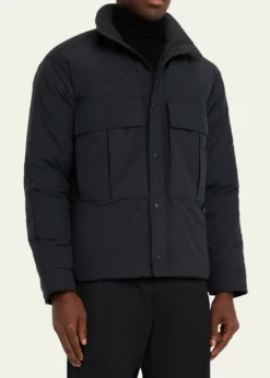 Canada GooseMen's Kirby Padded Ripstop Snap-Front Jacket