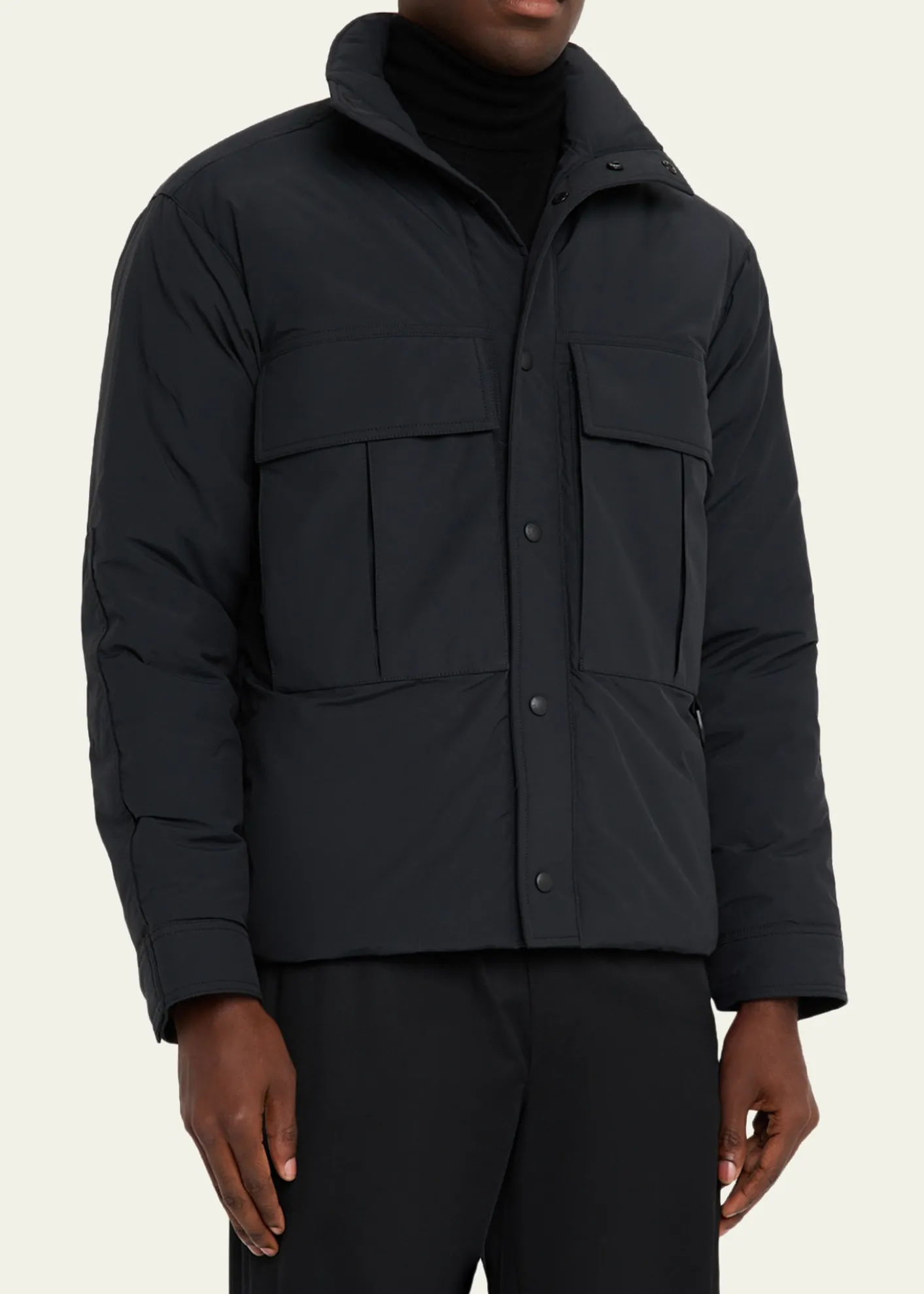 Canada GooseMen's Kirby Padded Ripstop Snap-Front Jacket