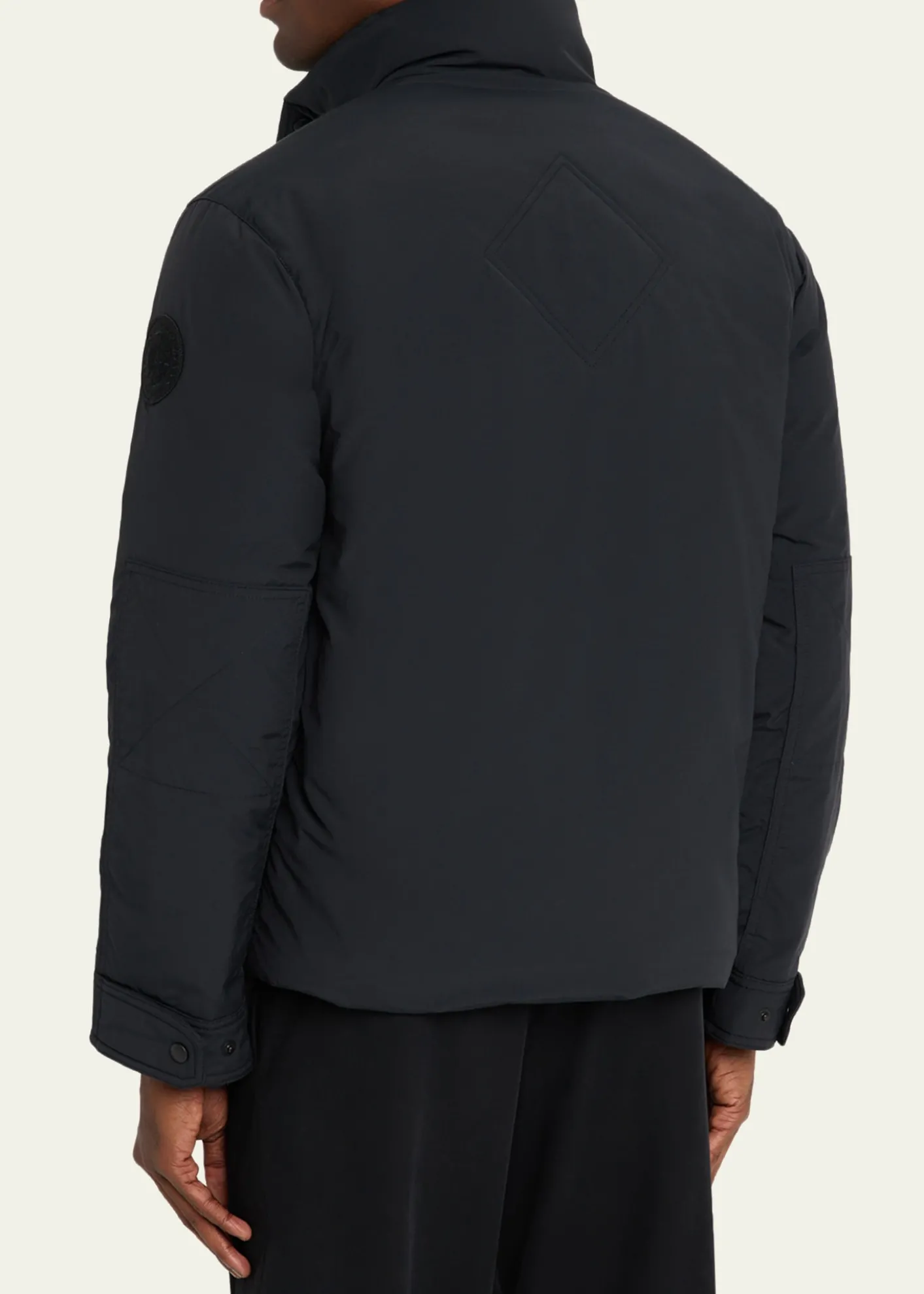 Canada GooseMen's Kirby Padded Ripstop Snap-Front Jacket