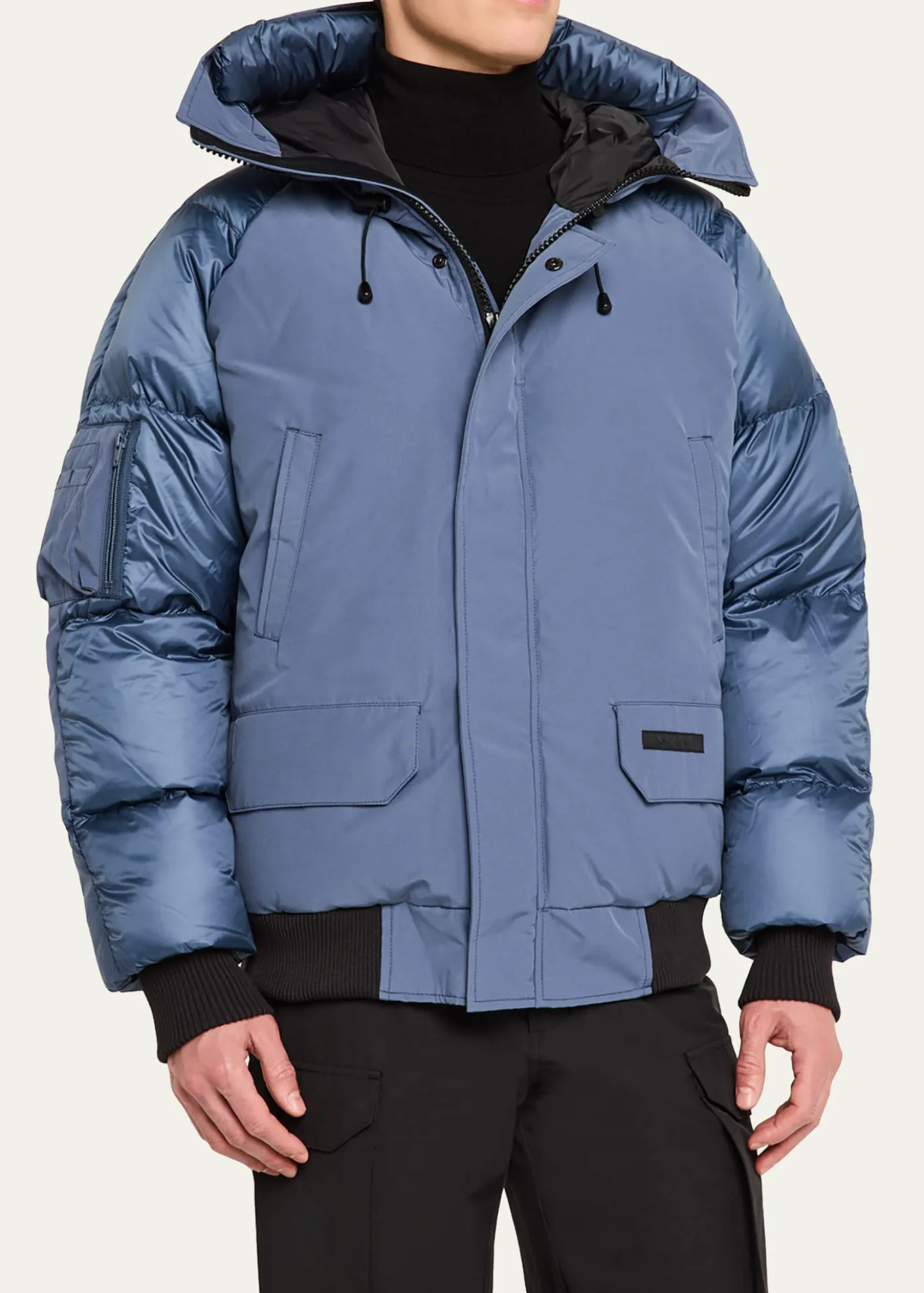 Canada GooseMen's Paradigm Chilliwack Down Hooded Bomber Jacket