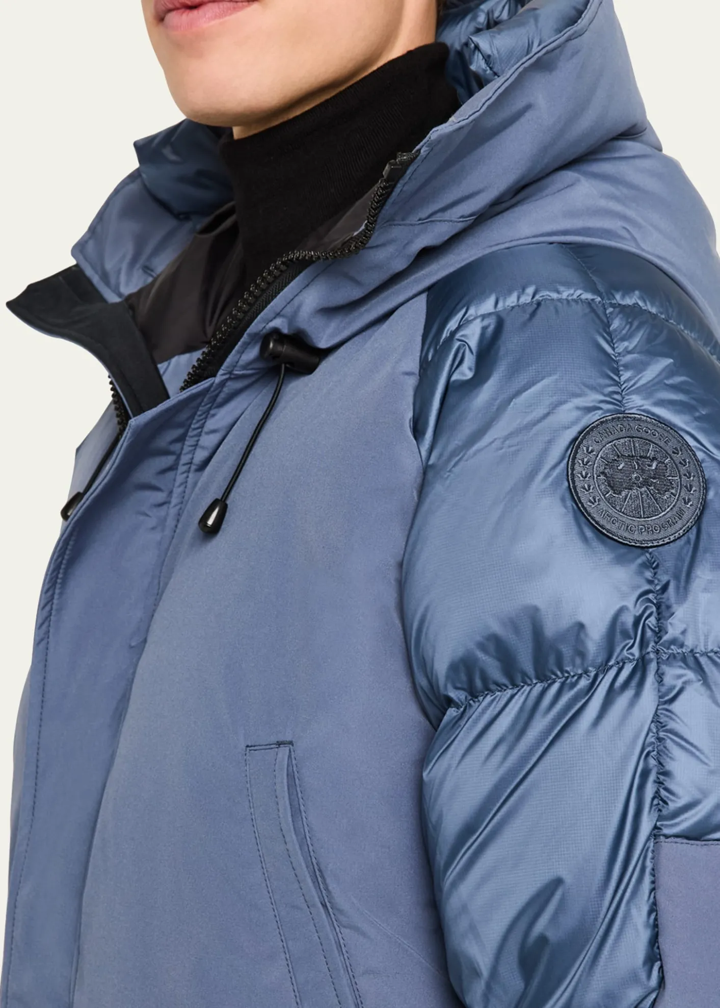 Canada GooseMen's Paradigm Chilliwack Down Hooded Bomber Jacket