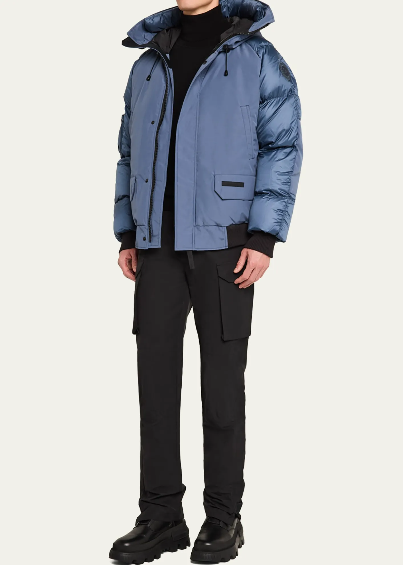 Canada GooseMen's Paradigm Chilliwack Down Hooded Bomber Jacket