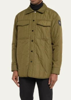 Canada GooseMen's Quilted Black Label Overshirt
