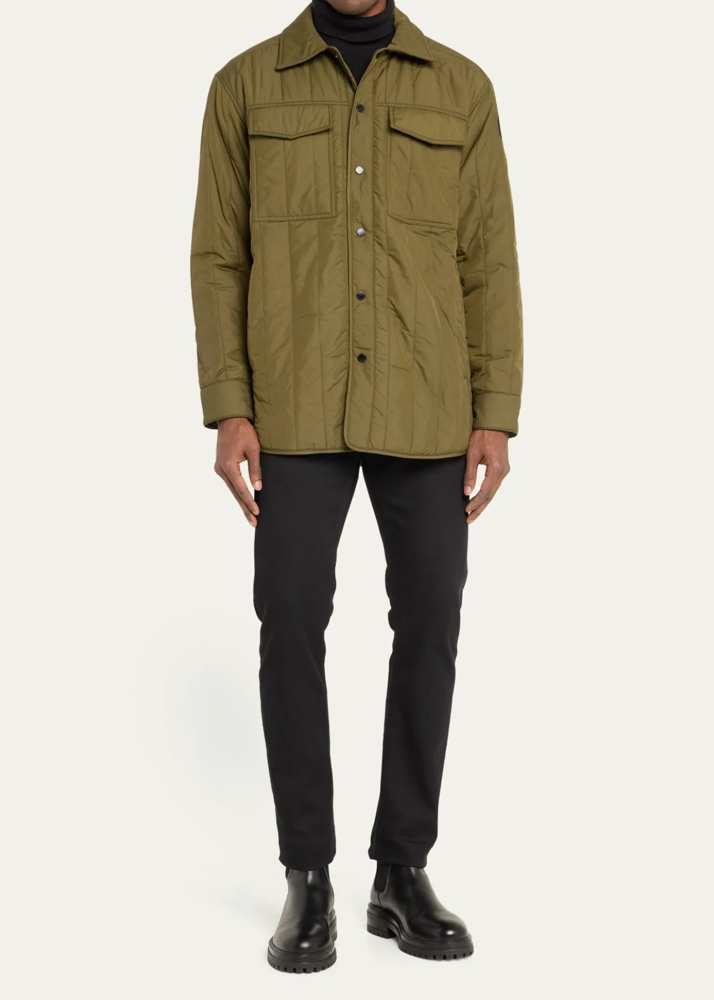 Canada GooseMen's Quilted Black Label Overshirt