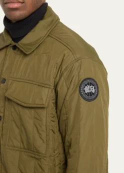 Canada GooseMen's Quilted Black Label Overshirt