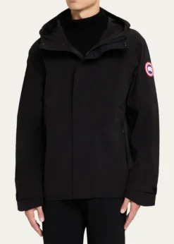 Canada GooseMen's Rupert Hooded Rain Jacket