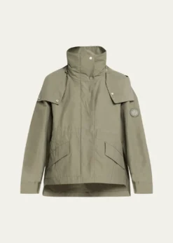 Canada GooseOlivine Oversized Jacket with Removable Hood