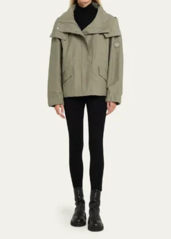 Canada GooseOlivine Oversized Jacket with Removable Hood