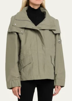 Canada GooseOlivine Oversized Jacket with Removable Hood