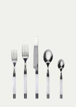 CapdecoConty 5-Piece Place Setting, White