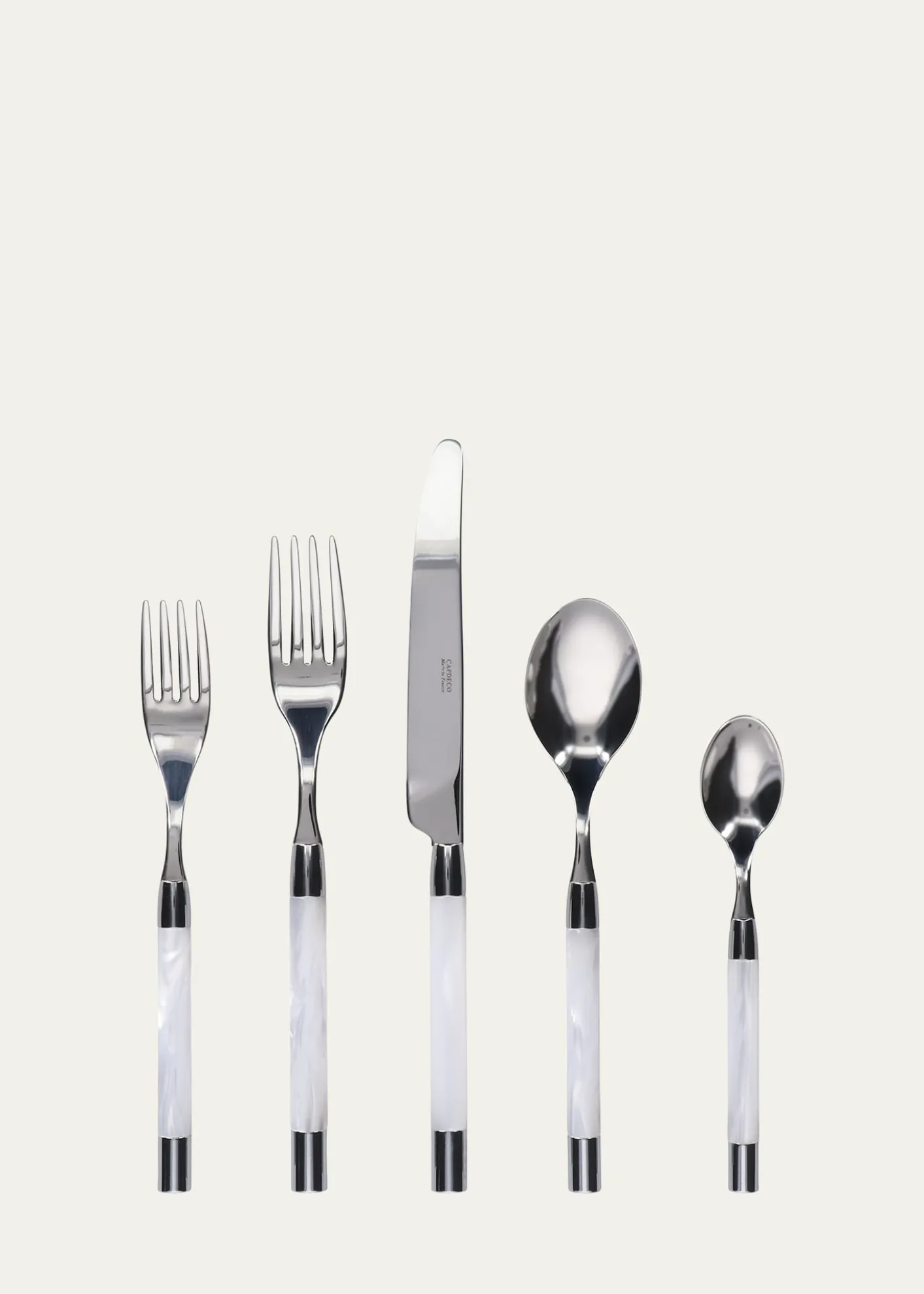 CapdecoConty 5-Piece Place Setting, White
