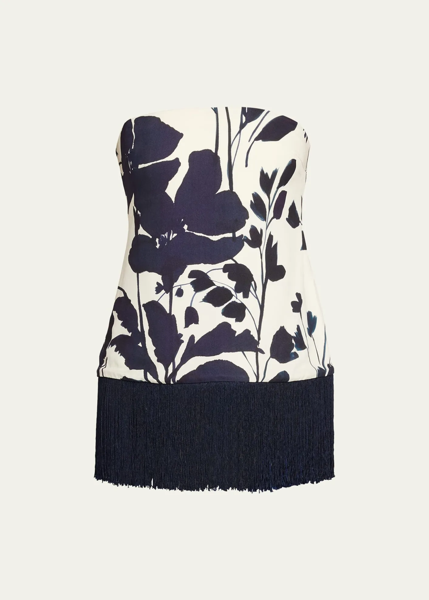 Cara CaraBenita Strapless Fringe Top
