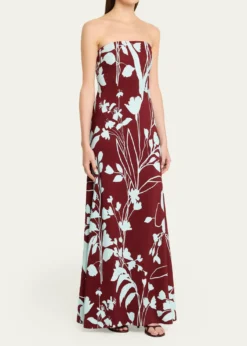 Cara CaraBenita Strapless Maxi Dress