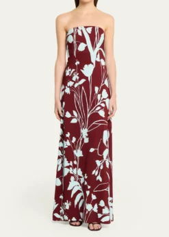 Cara CaraBenita Strapless Maxi Dress