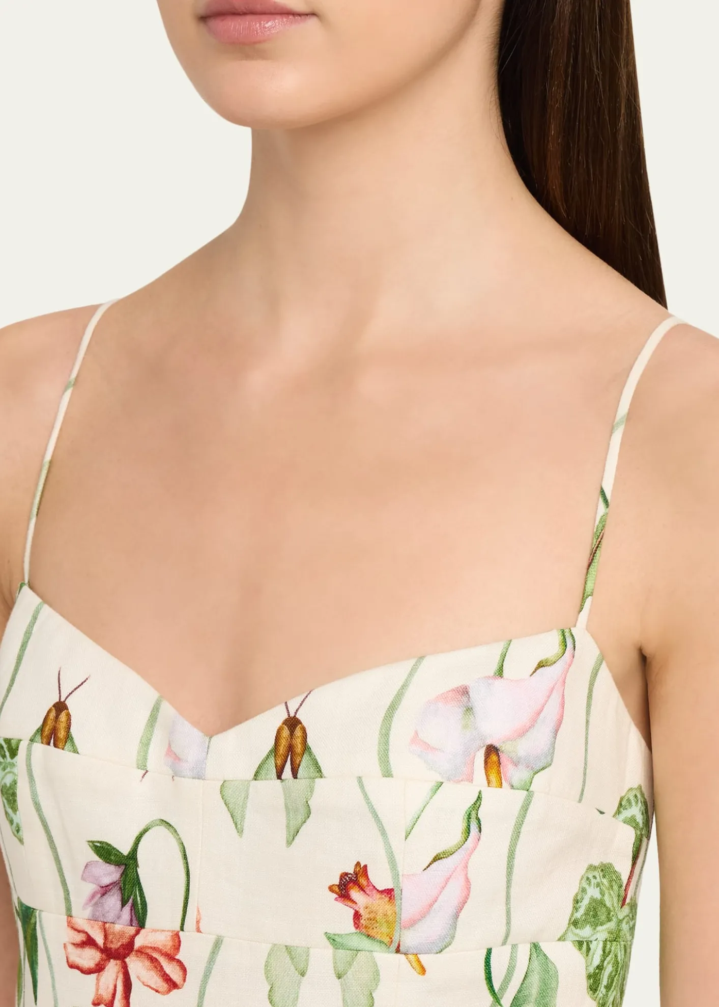 Cara CaraCherry Linen Mini Dress