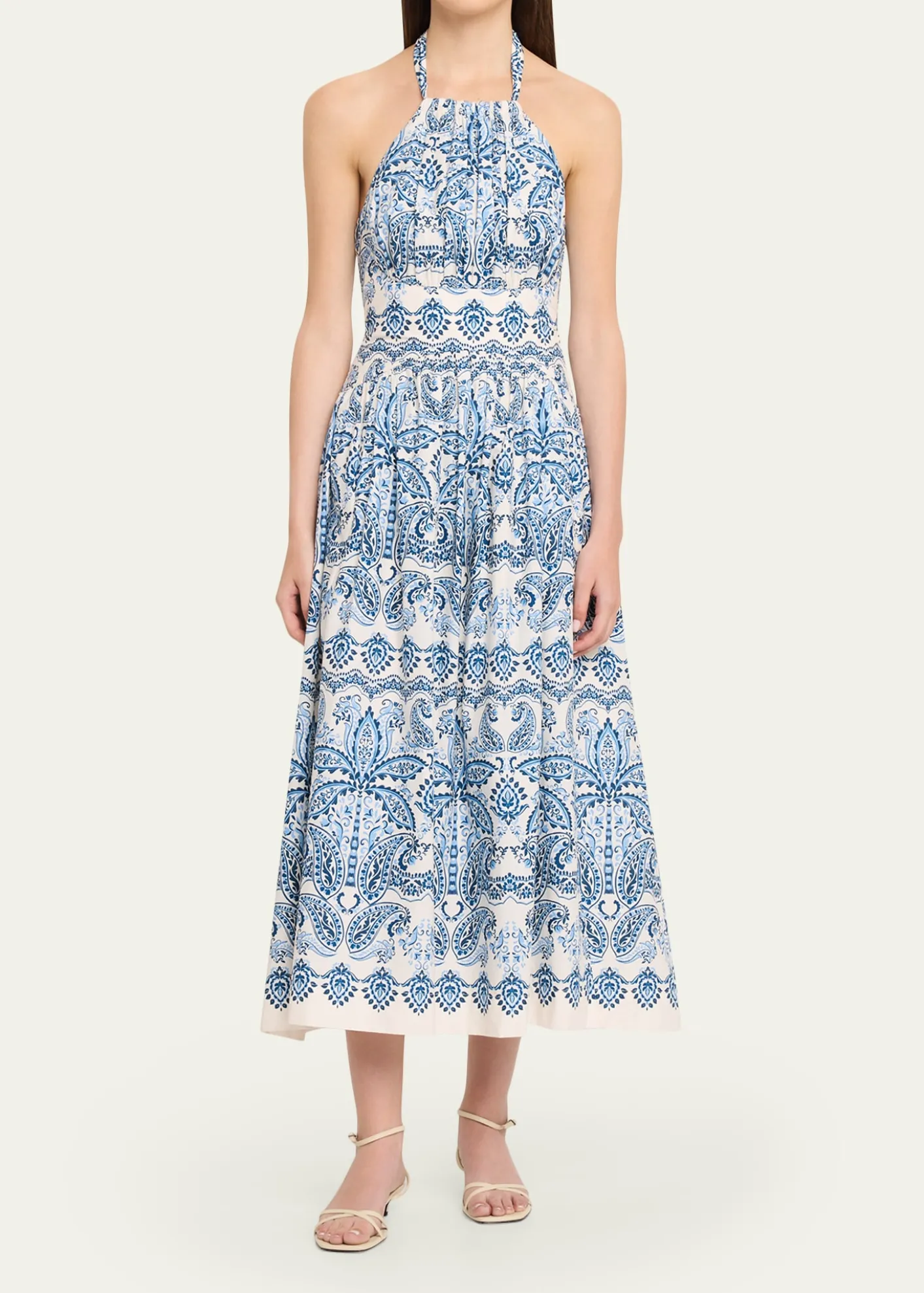 Cara CaraDenise Halter Midi Dress