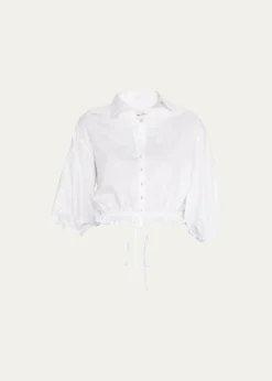 Cara CaraHutton Cropped Top