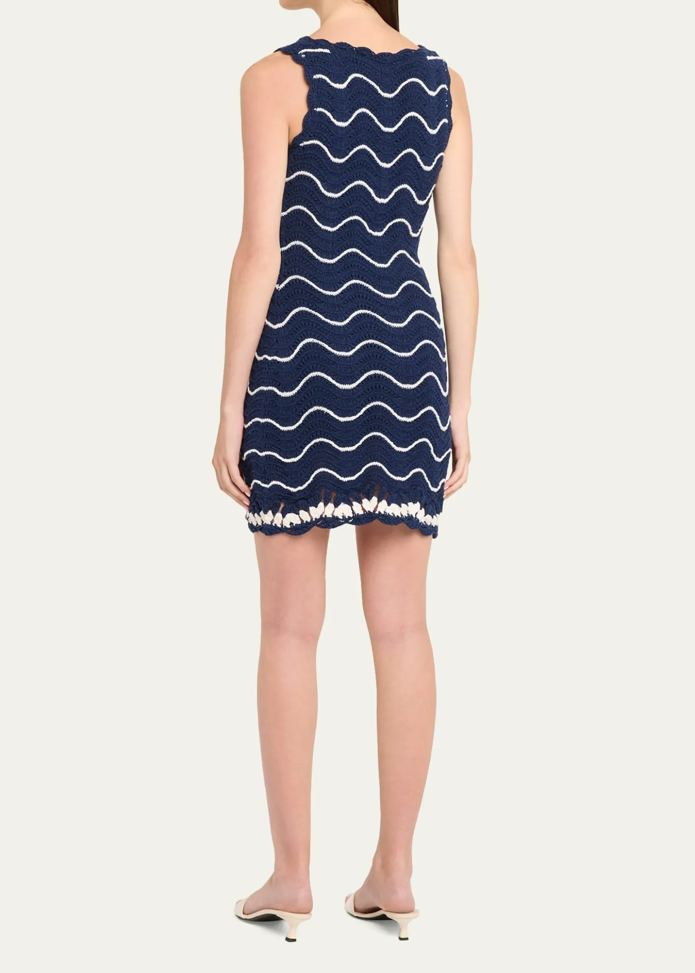 Cara CaraOrel Crochet Mini Dress