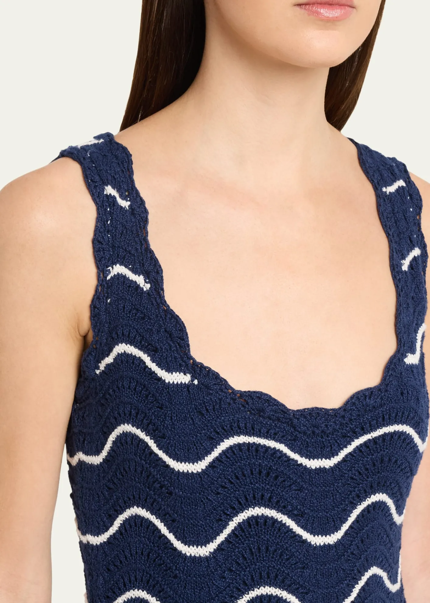 Cara CaraOrel Crochet Mini Dress