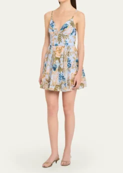 Cara CaraPero Floral Mini Dress