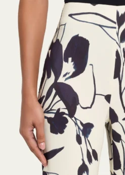 Cara CaraPisa Printed Flare Pants
