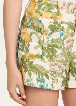 Cara CaraXenia Floral Linen Shorts