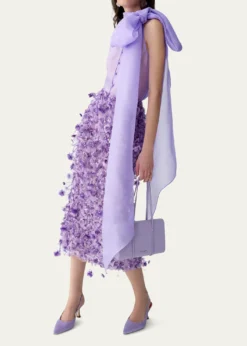 Carolina Herrera3D Floral Embellished Pencil Skirt