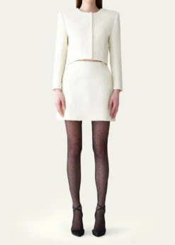 Carolina HerreraPearly Embellished Mini Skirt