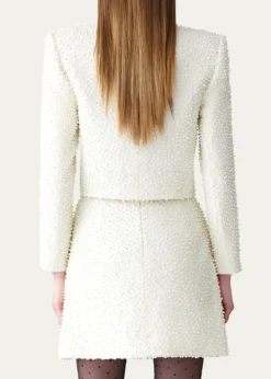 Carolina HerreraPearly Embellished Mini Skirt
