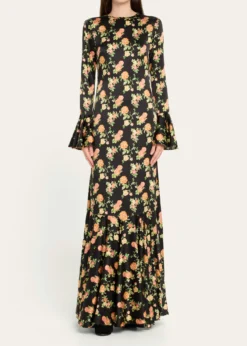 Caroline ConstasAllonia Floral Silk Gown