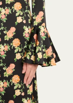 Caroline ConstasAllonia Floral Silk Gown