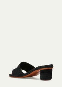 Carrie ForbesBou Woven Slide Sandals
