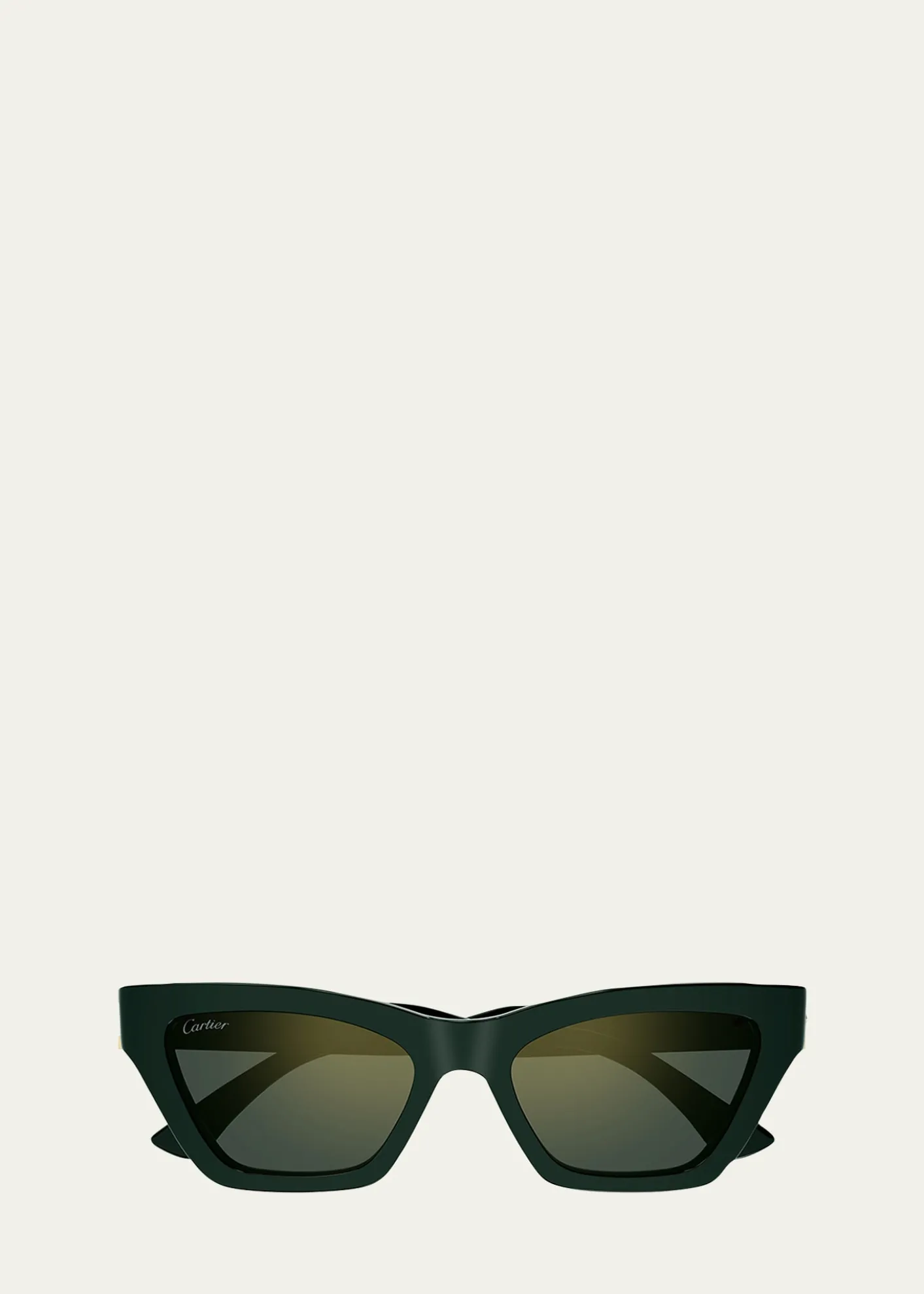 CartierLogo Acetate Cat-Eye Sunglasses