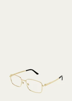 CartierMen's CT0555OA Titanium Rectangle Optical Frames