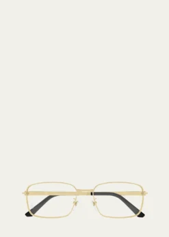 CartierMen's CT0555OA Titanium Rectangle Optical Frames
