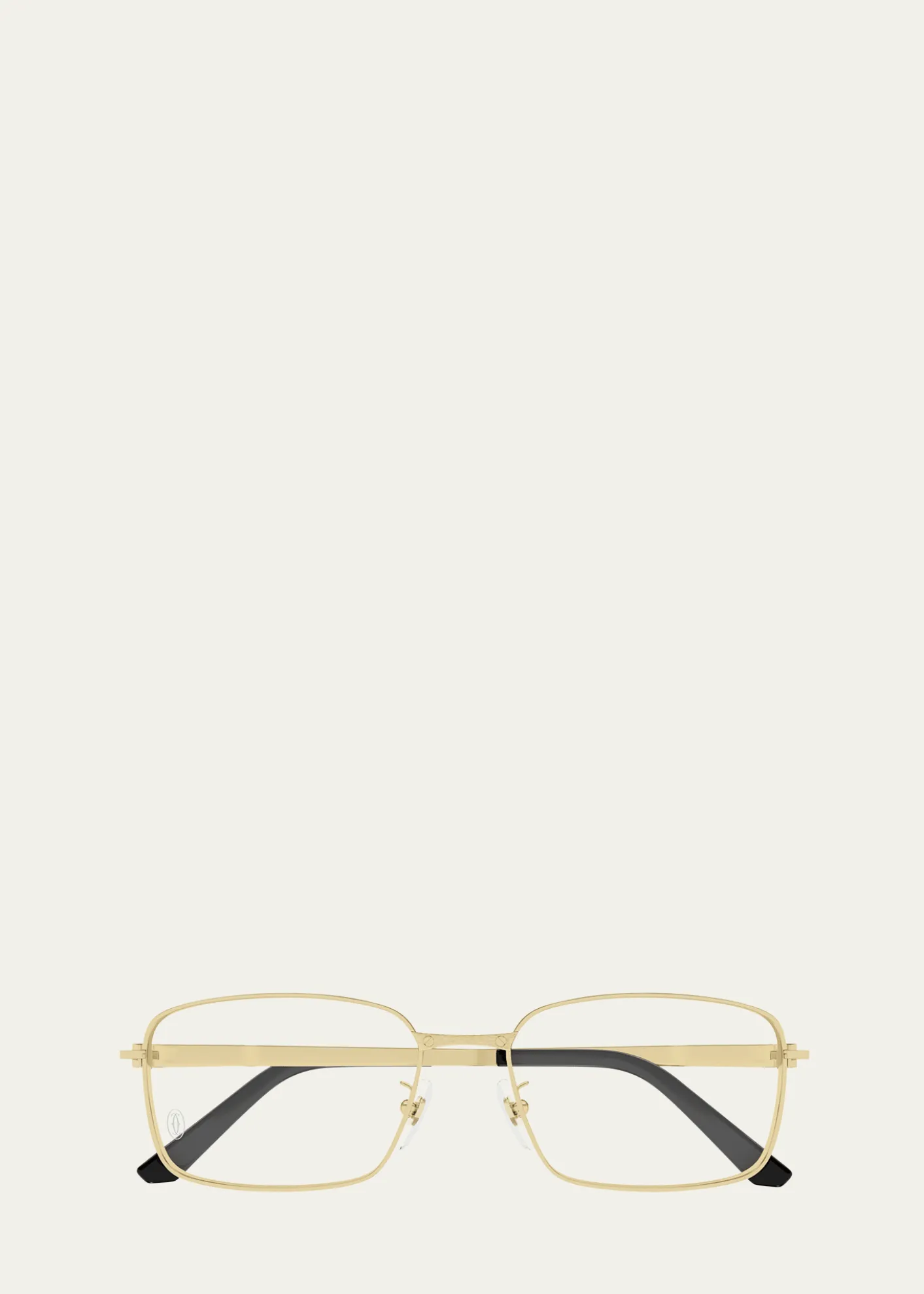 CartierMen's CT0555OA Titanium Rectangle Optical Frames