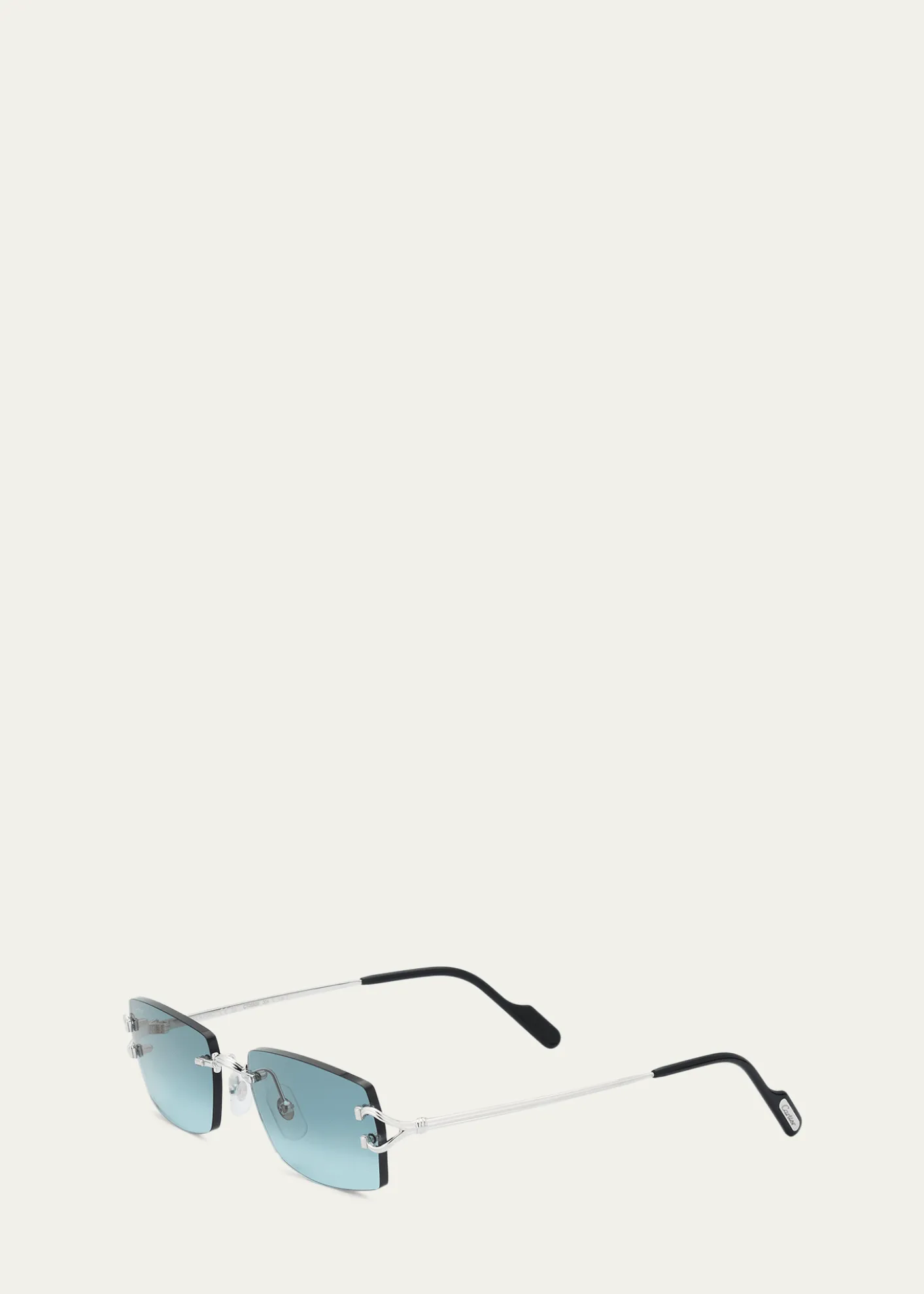 CartierMen's CT0550S Metal Rectangle Sunglasses
