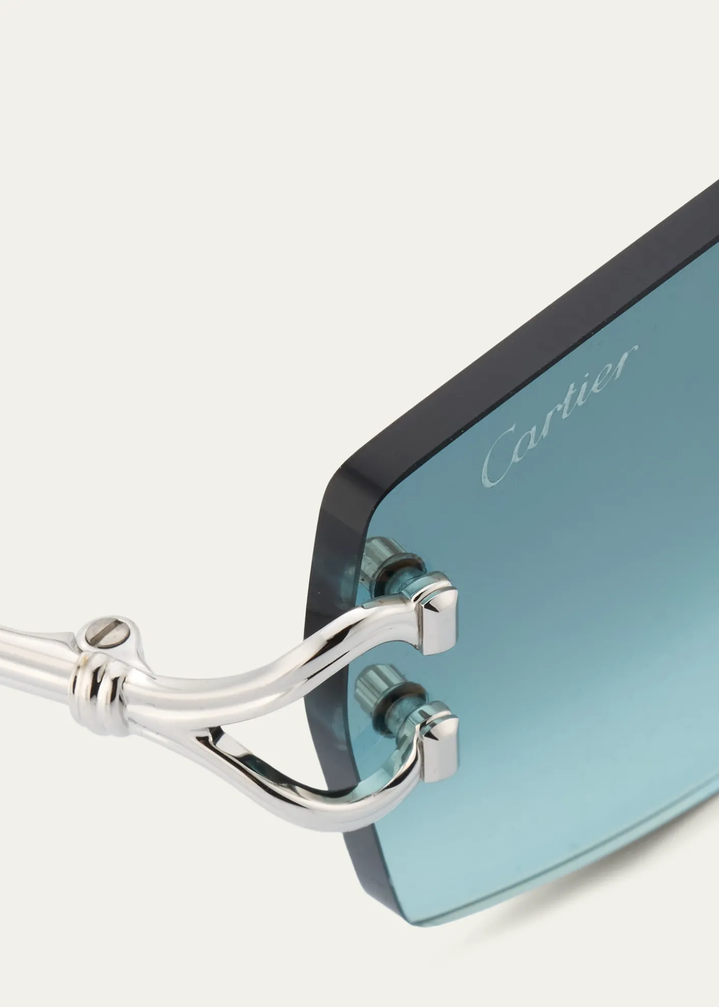 CartierMen's CT0550S Metal Rectangle Sunglasses