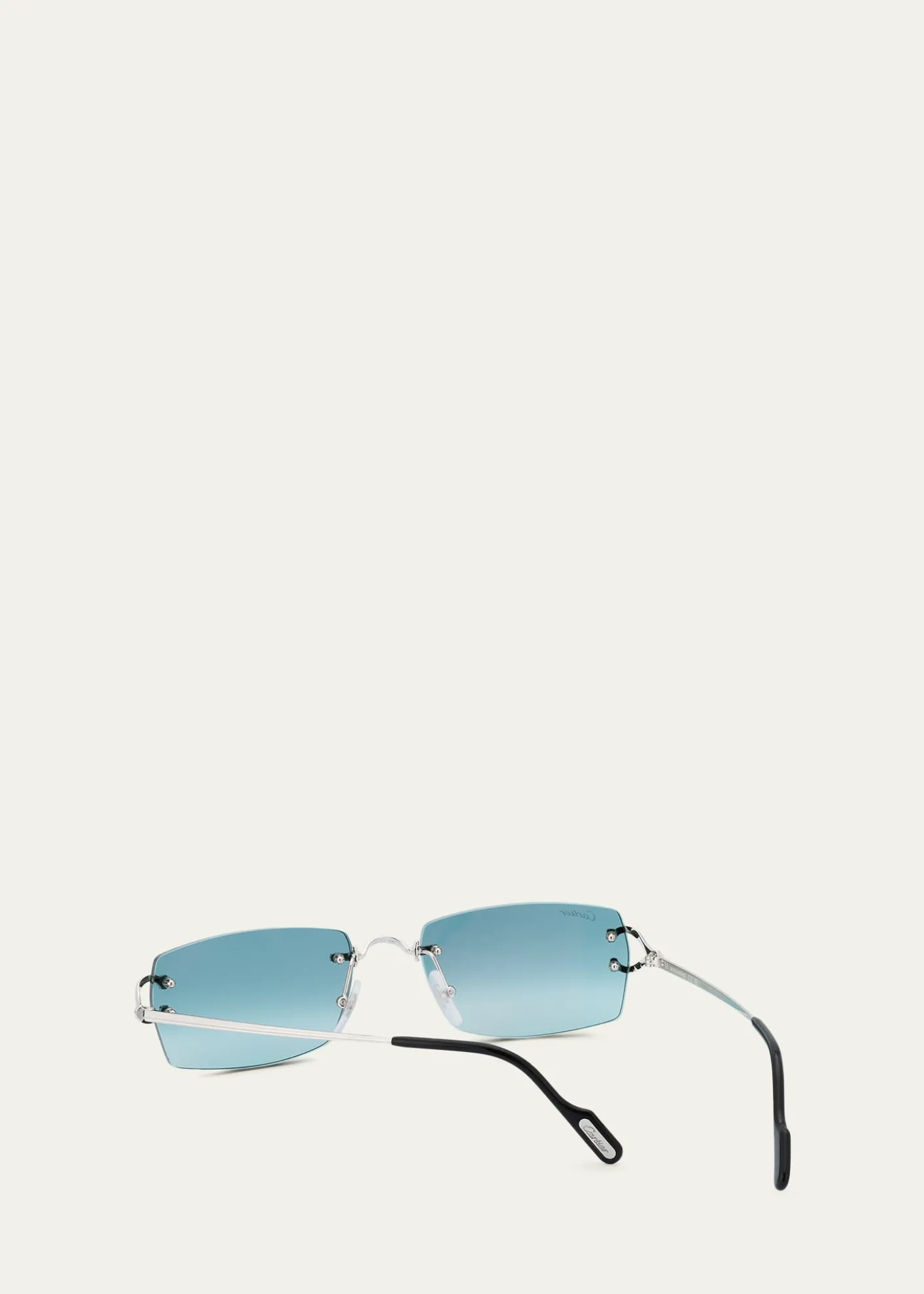 CartierMen's CT0550S Metal Rectangle Sunglasses
